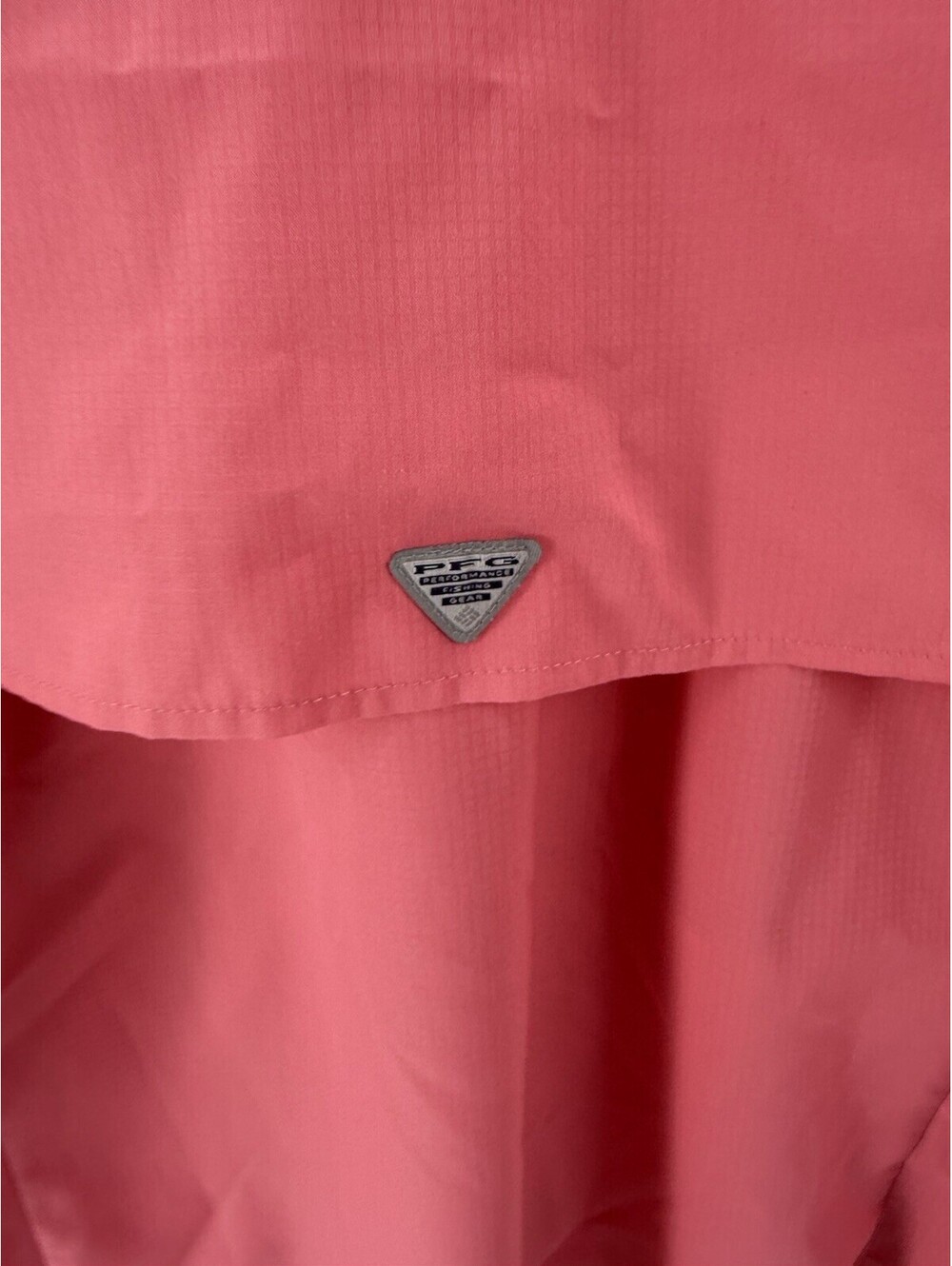 Columbia Women’s PFG Long Sleeve Sz XL, Coral - Picture 4 of 10